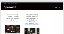 Desktop Screenshot of news.spreadit.org
