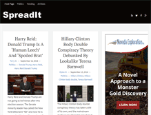 Tablet Screenshot of news.spreadit.org